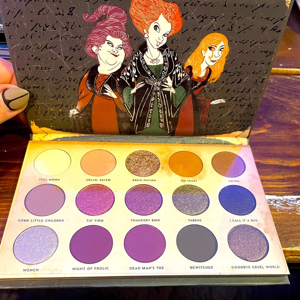 ColourPop Hocus Pocus Gather Round Sisters Eyeshadow Palette